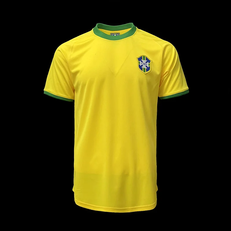 Brésil Maillot Rétro 1970 - Vue 2